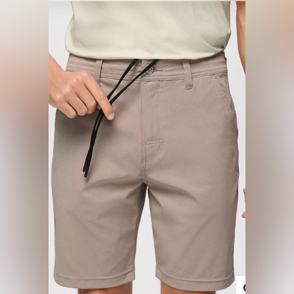 Prana Men’s Hybridizer Short 8” Khaki Size: 38 NWT - Picture 2 of 9